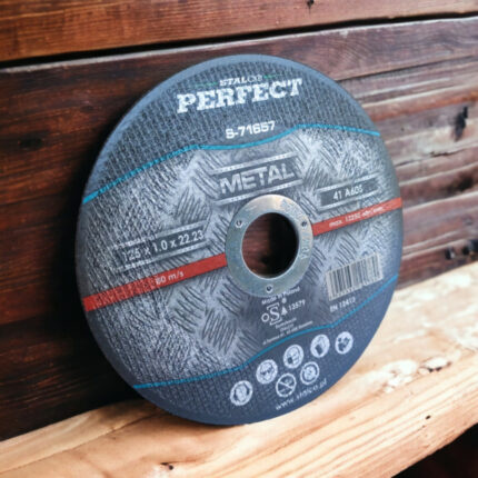 125 x 1.0mm Metal Angle Grinder Cutting Discs Perfect-MYHOMETOOLS-STALCO