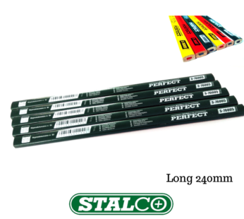 Long Blackedge Masonry Pencils Green Wood Marking Pencils 240mm