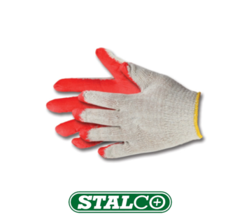 Work, protective Latex-coated cotton gloves – Universal size