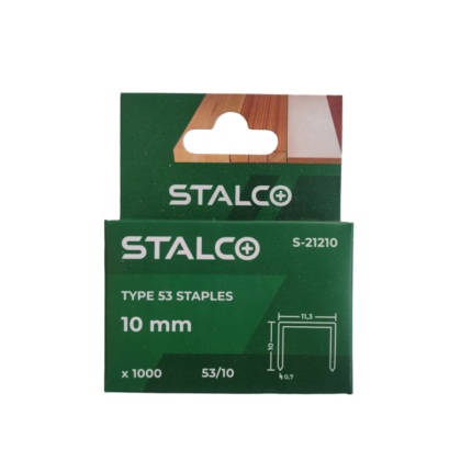 Staples 10mm 53A 1000pcs Pack STALCO S-21210-MYHOMETOOLS-STALCO