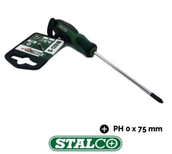 Phillips screwdriver 0x75mm Magnetic head Steel Engineers Electricians Stalco