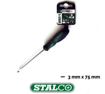 Flat head screwdriver 3 mm x 75 mm
