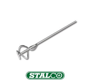 80 mm Mixing Paddle Plaster/Mortar Glue Mixer Whisk, Thread Stirrer, Steel