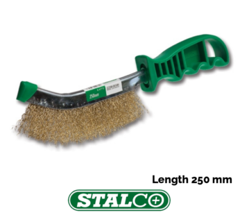 Wire Brush Brass & Steel, Light & Heavy Duty Cleaning Rust Remover Welding