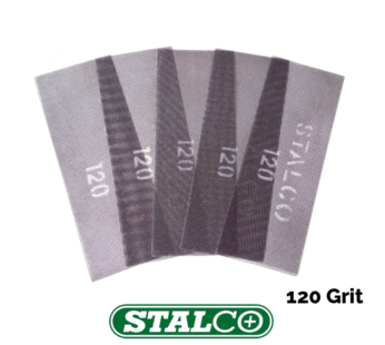 120 GRIT Abrasive Strips Sanding Sheet Mesh Hand Sander Plaster Metal Wood