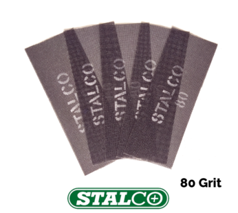 80 GRIT Abrasive Strips Sanding Sheet Mesh Hand Sander Plaster Metal Wood