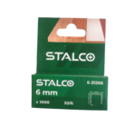 Staples 6mm 53A 1000pcs Pack STALCO S-21206-MYHOMETOOLS-STALCO