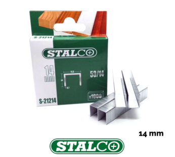 1000pc 14mm STAPLES 53A Pack Duty Gun Tacker Staple Upholstery Galvanised Craft