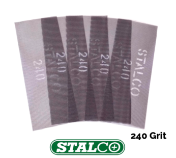 240 GRIT Abrasive Strips Sanding Sheet Mesh Hand Sander Plaster Metal Wood