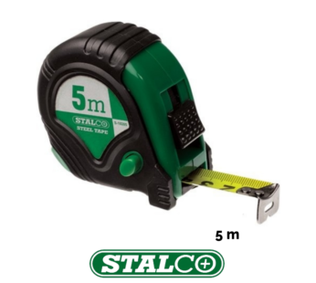 5m Tape Measure Stalco Metres Blade Rubber GripLock System Quality