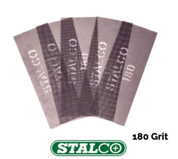 180 GRIT Abrasive Strips Sanding Sheet Mesh Hand Sander Plaster Metal Wood