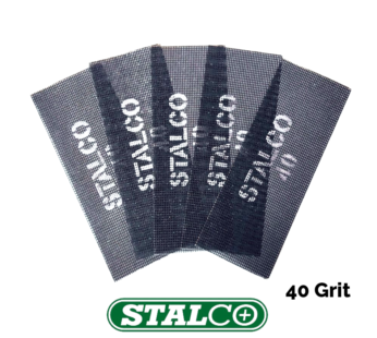 40 GRIT Abrasive Strips Sanding Sheet Mesh Hand Sander Plaster Metal Woody