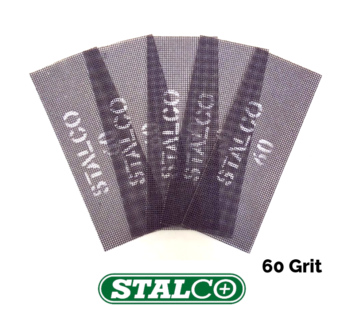 60 GRIT Abrasive Strips Sanding Sheet Mesh Hand Sander Plaster Metal Wood