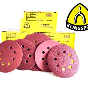 100 Grit Sanding Discs 150mm Pads Sheets Sander Sandpaper Wet, Dry Orbital Klingspor