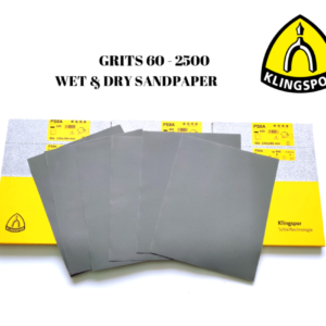 320 grit Wet and dry sandpaper sand paper Klingspor Poland