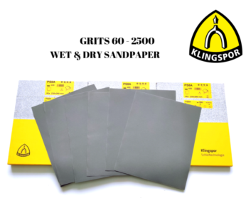 Wet and dry sandpaper sand paper Klingspor Poland 2500 grit