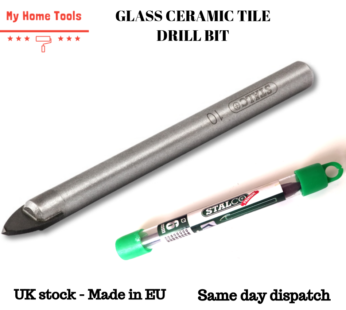 8mm Tile glass drill bit hex drive ceramic wall floor mirror spade Stalco