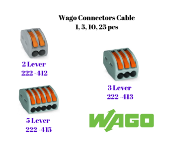 Wago Connectors Cable 222 Series 222-412 222-413 222-415 Electrical Wire