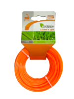 Żyłka do trymera - kwadratowa - 2,4 mm x 15 m-MYHOMETOOLS-STALCO
