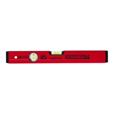 Poziomica aluminiowa 40cm czerwona STALCO PERFECT S-65040-MYHOMETOOLS-STALCO