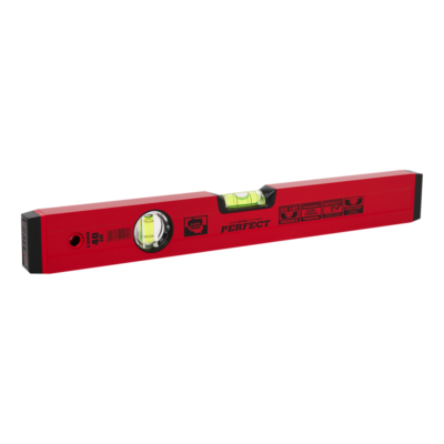 Poziomica aluminiowa 40cm czerwona STALCO PERFECT S-65040-MYHOMETOOLS-STALCO