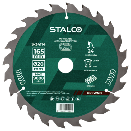 Circular Saw Blade 250mm x 2.5 x 30mm 30 teeth  STALCO S-34125-MYHOMETOOLS-STALCO