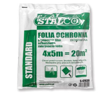 4M x 5M Super THICK 900g Polythene Dust sheet Masking, protective Foil, film Painting