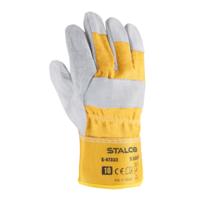 Rękawiczki skórzane S-SKIN W rozmiar 10 STALCO S-47333-MYHOMETOOLS-STALCO