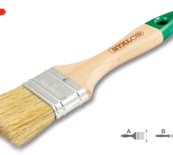 3.5″ All Purpose English Paint Brush Wide Flat Emulsion DIY Decorating Quality Stalco