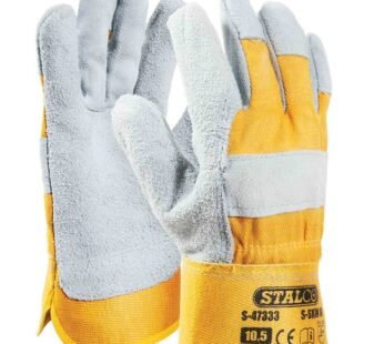 Leather work soft gloves – Size 10 (X Large)