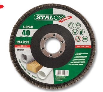 Flap Discs 125mm Grid 100 – artificial corundum