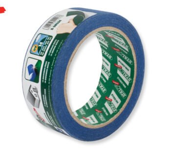 30mmx 50m Blue Paper Masking Tape Protection Water Solvent Resistant UV Rays Car