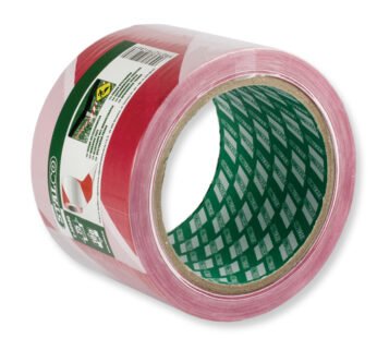 Hazard Warning Tape Self Adhesive 75mm x 100m