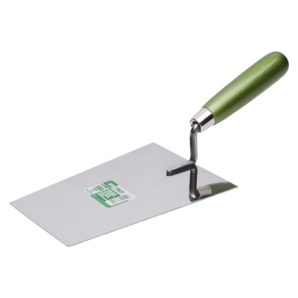 Trapezoid Bucket Trowel 180mm Stainless Steel STALCO S-37368-MYHOMETOOLS-STALCO