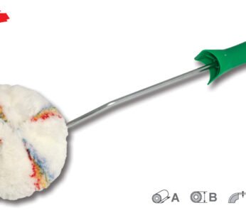 Paint roller – corner, angular multicolour