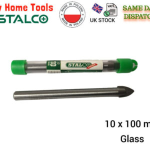 10mm Tile glass drill bit hex drive ceramic wall floor mirror spade Stalco
