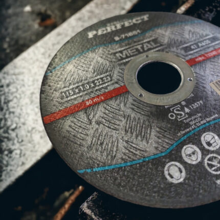 115mm x 1,0mm Metal Angle Grinder Cutting Discs METAL STEEL PERFECT-MYHOMETOOLS-STALCO