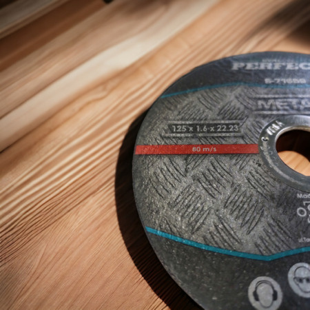 125mm x 1,5mm Metal Angle Grinder Cutting Discs METAL STEEL PERFECT-MYHOMETOOLS-STALCO