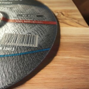 230mm x 3,2 Tarcza do cięcia metalu - wypukła-MYHOMETOOLS-STALCO