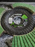 Abrasive disc Flap 125x22 mm Grit: 40 FULL VISION POWERMAX-MYHOMETOOLS-STALCO