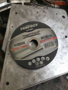 Aluminium cutting wheels 125 mm - flat-MYHOMETOOLS-STALCO