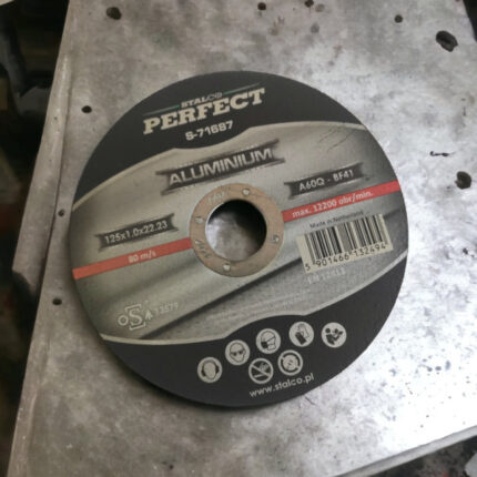 Aluminium cutting wheels 125 mm - flat-MYHOMETOOLS-STALCO