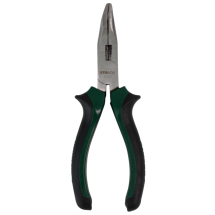 Bent Long Nose Pliers 160mm STALCO S-14046-MYHOMETOOLS-STALCO