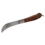 Kompaktowy nóż składany z zakrzywionym ostrzem STALCO S-17760-MYHOMETOOLS-STALCO