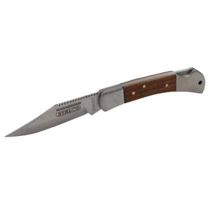 Kompaktowy nóż składany ze stałym ostrzem STALCO S-17765-MYHOMETOOLS-STALCO