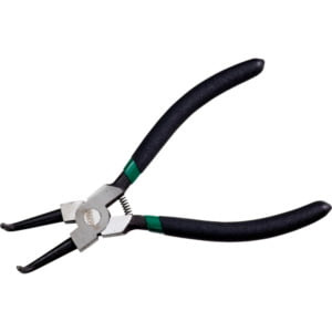 Inner SEEGER pliers, curved, 180 mm