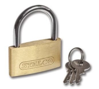 Brass padlock, 30mm