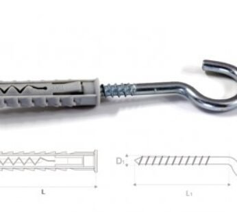 Ceiling hook with dowel KHS – 10