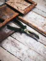 Long nose pliers, curved, lengh 200mm-MYHOMETOOLS-STALCO