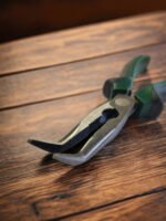 Long nose pliers, curved, lengh 200mm-MYHOMETOOLS-STALCO